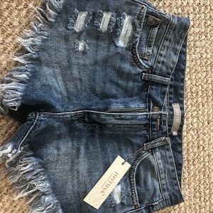 JUST USA jean shorts size medium! NEVER WORN!